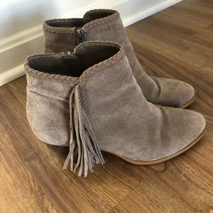 Franco Fortini women’s suade boots- size 8